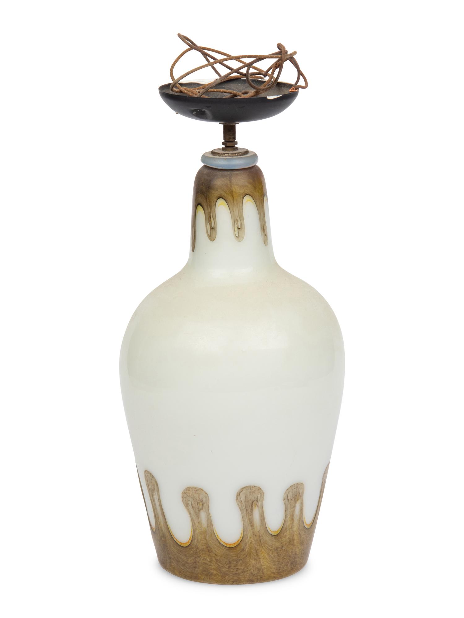 A Paolo Venini Glass Pendant Lamp