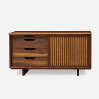 George Nakashima Double Sliding-Door Cabinet, New Hope, Pennsylvania, 1960