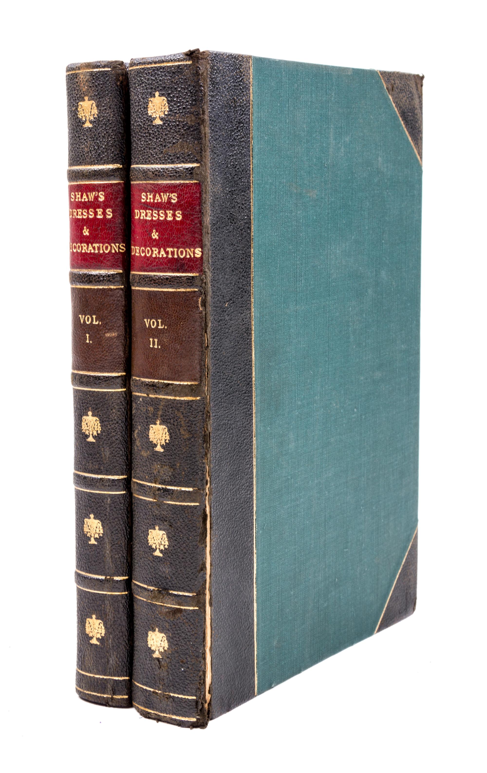 SHAW, HENRY, Dresses and Decorations of the Middle Ages. London, 1843. First edition.