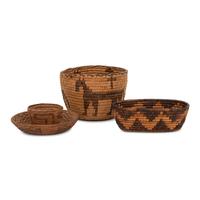 Akimel O'odham Baskets