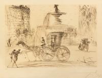 Salvador Dali, (Spanish, 1904-1989), Plaza Fountain (from New York City), 1964