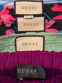 GUCCI, TWO SHIRTS & TWO SKIRTS