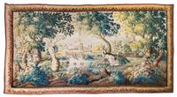 A French Aubusson Wool Tapestry Height 9 feet 2 inches x width 14 feet 2 inches. — 18TH CENTURY