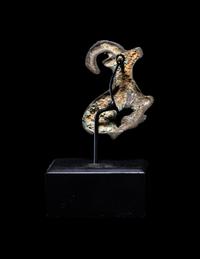 A Luristan Bronze Ibex