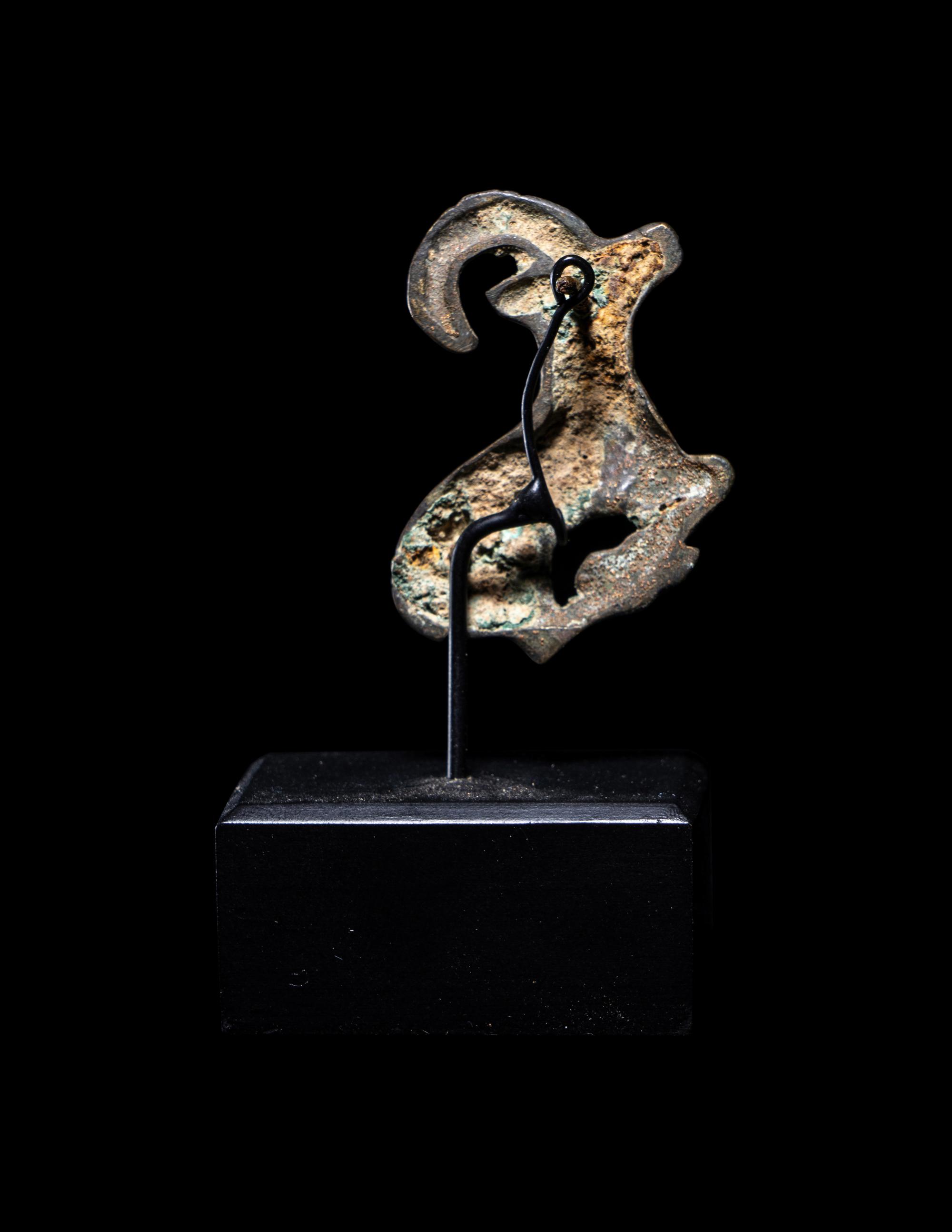 A Luristan Bronze Ibex