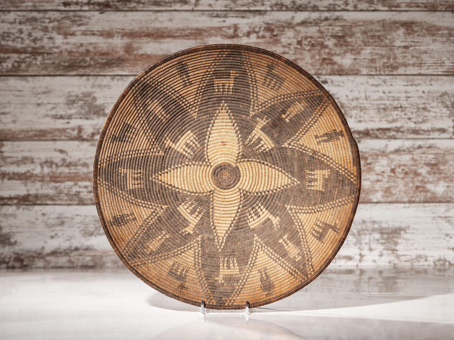 Apache Figural Basket
