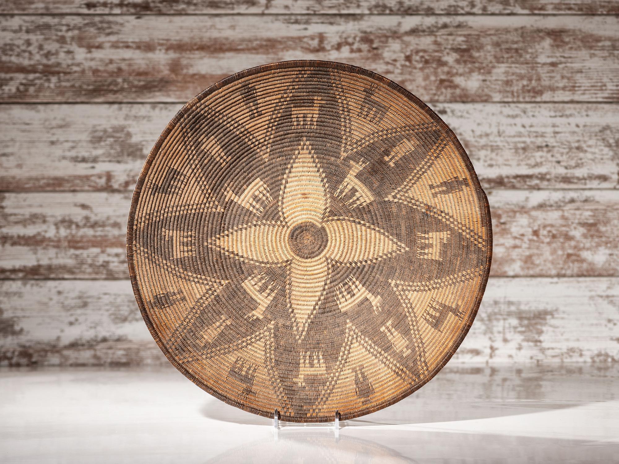 Apache Figural Basket