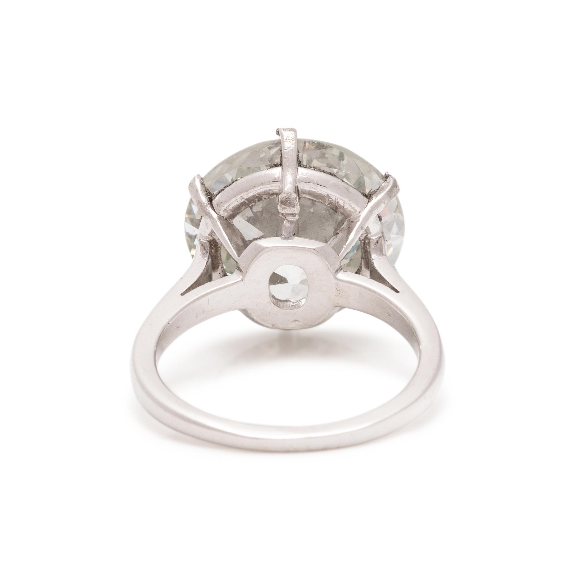 9.38 CARAT OLD EUROPEAN CUT DIAMOND