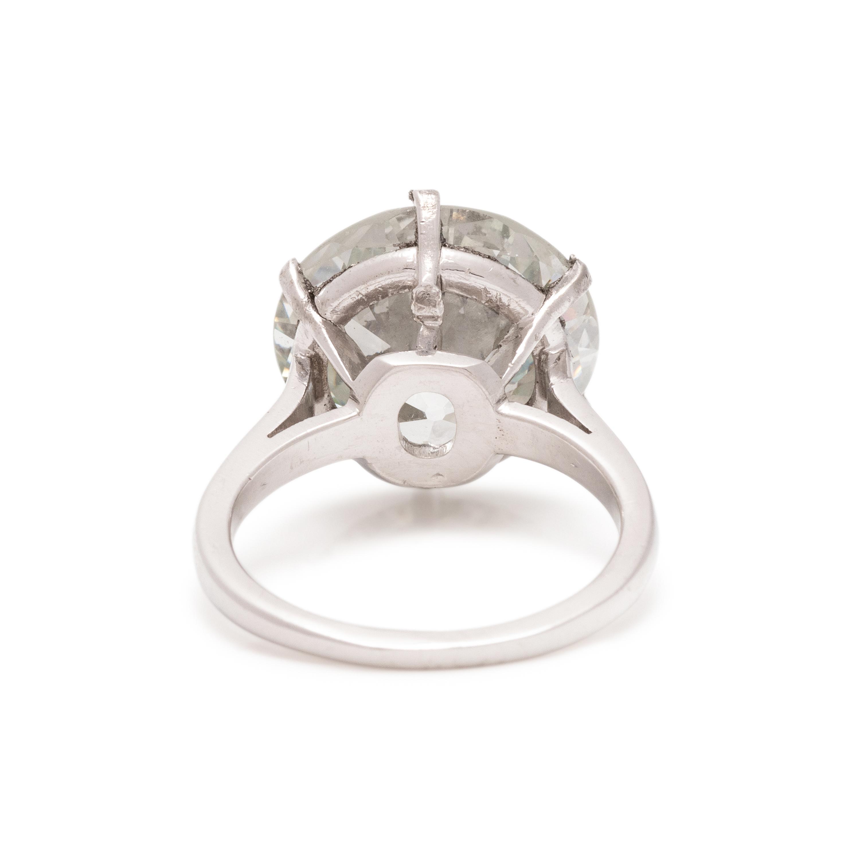9.38 CARAT OLD EUROPEAN CUT DIAMOND