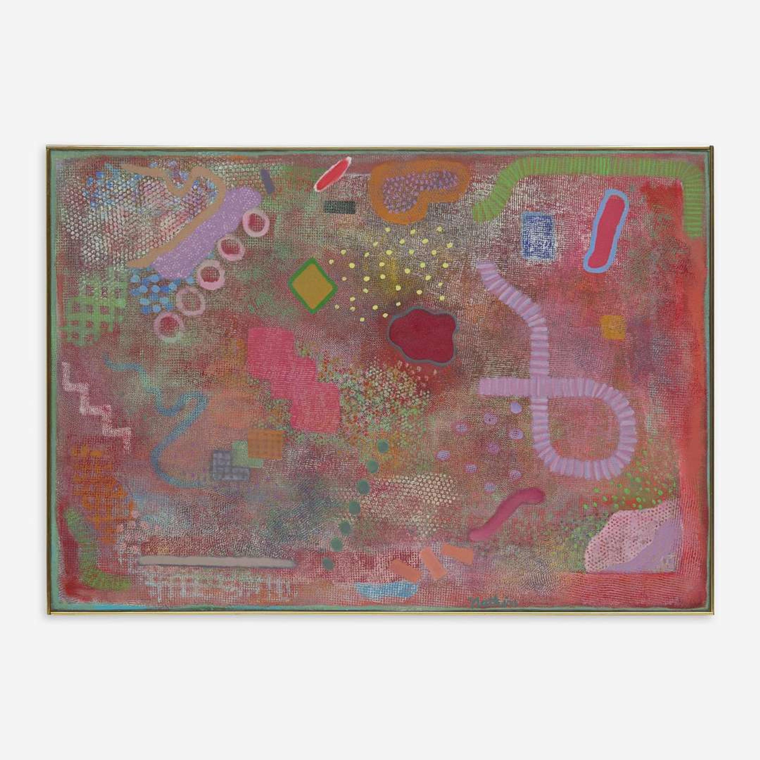 Robert Natkin (American, 1930-2010) Abstract Composition