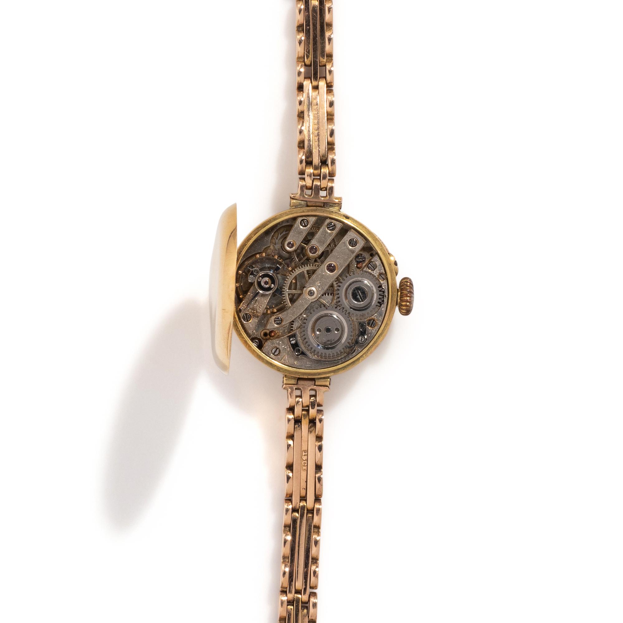 SAPPHIRE AND DIAMOND WATCH