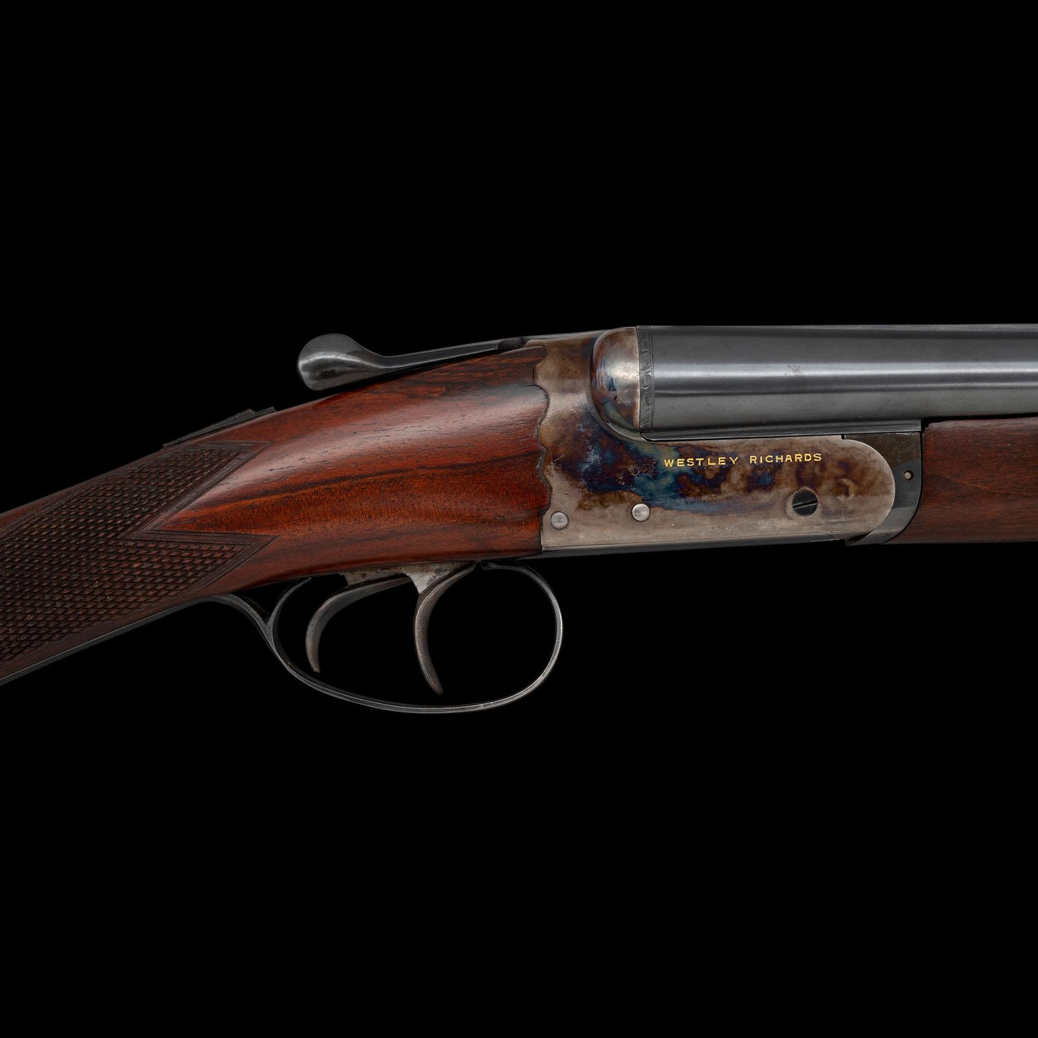 *Westley Richards "Gold Name" 20 Gauge SxS Shotgun in Original Case