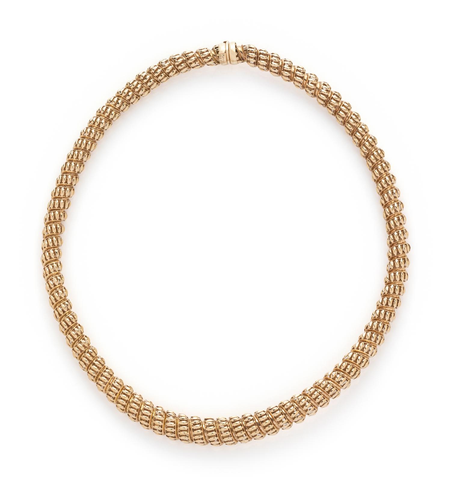 YELLOW GOLD NECKLACE