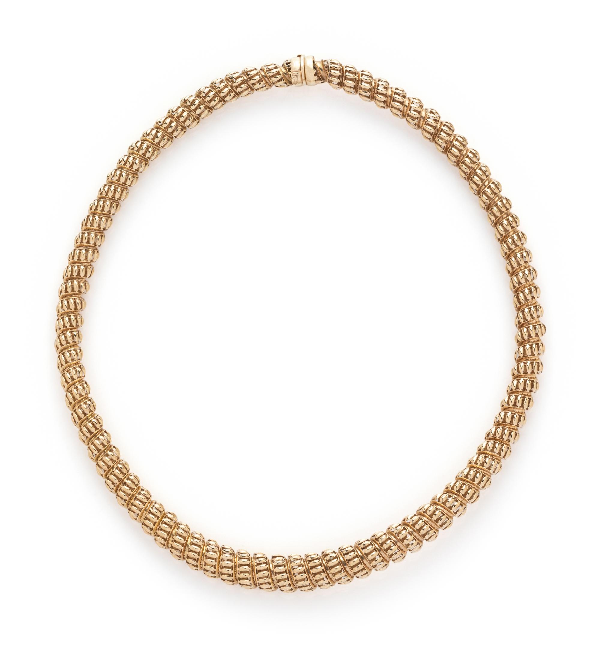 YELLOW GOLD NECKLACE