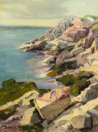 Dewitt Parshall, (American, 1864–1956), Maine Shoreline