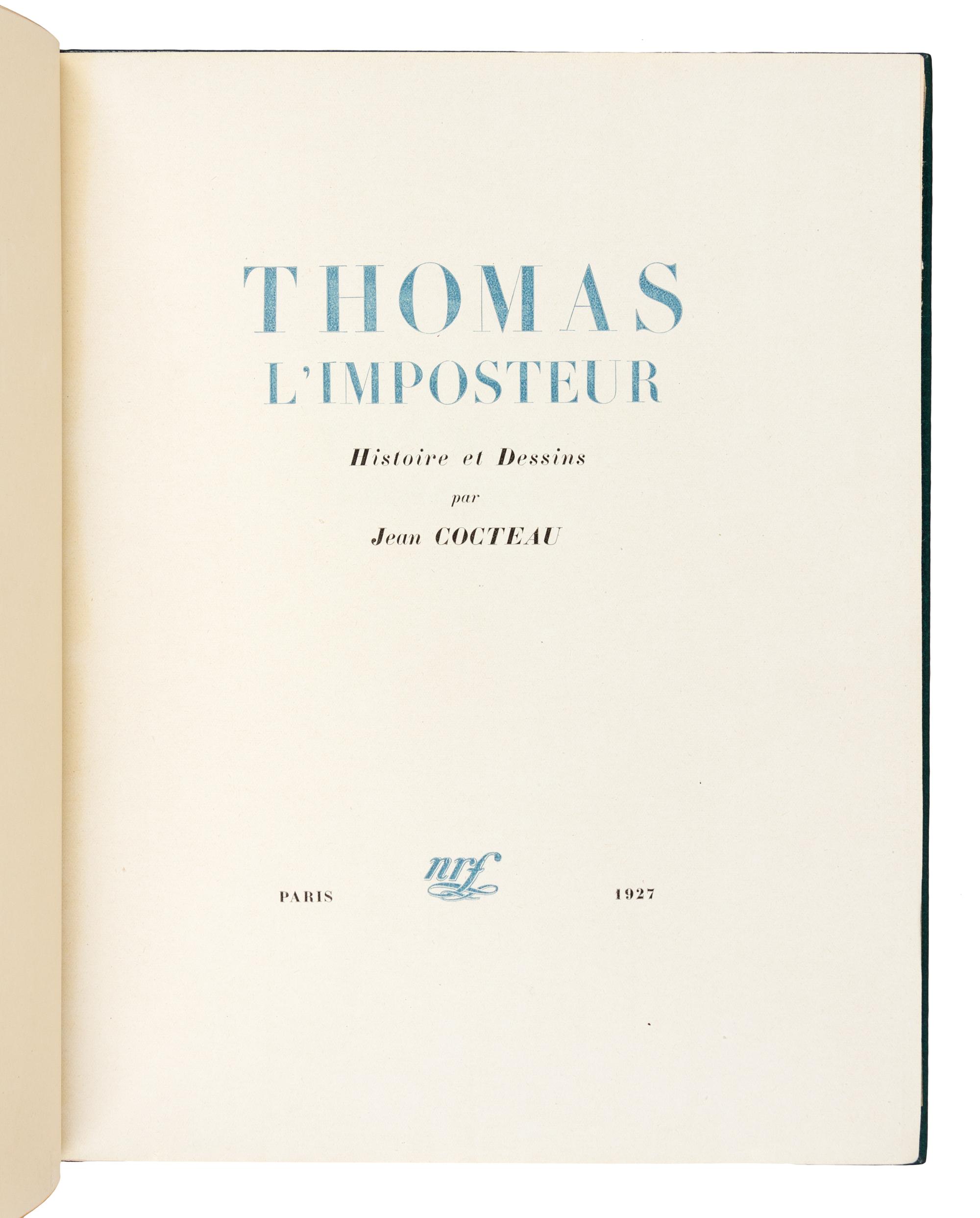 [BINDINGS]. [LÉOTARD, GENEVIÈVE - BINDER]. A group of 2 works in fine Art Deco bindings by Léotard, comprising: