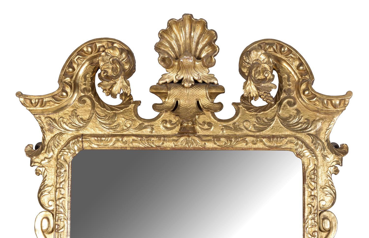 A George II Giltwood Mirror