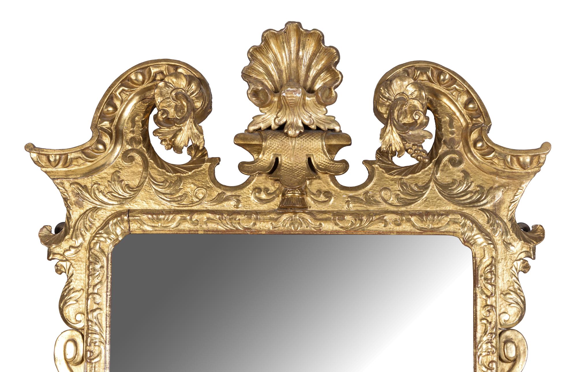 A George II Giltwood Mirror