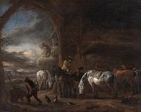 Figures with Horses