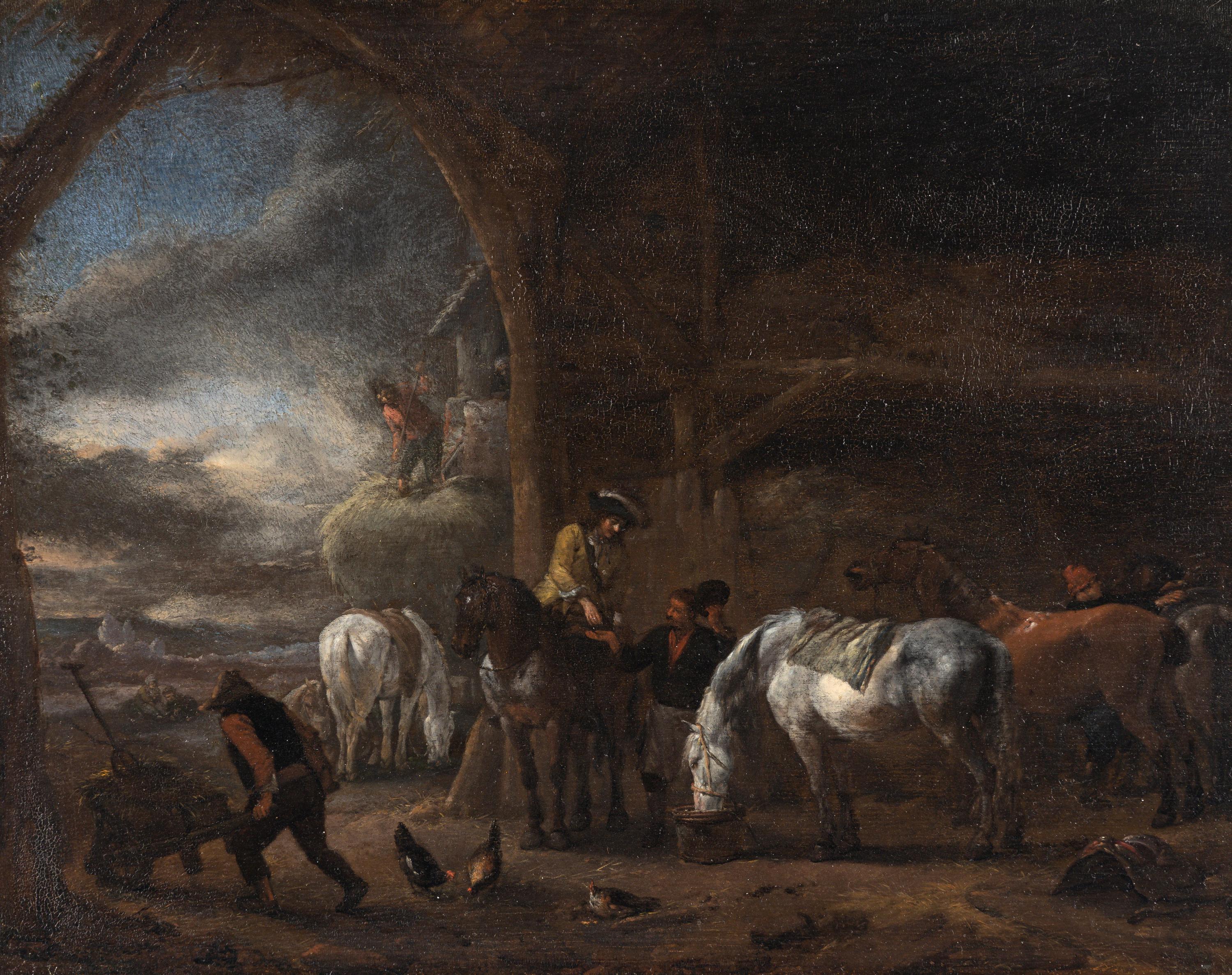 Figures with Horses
