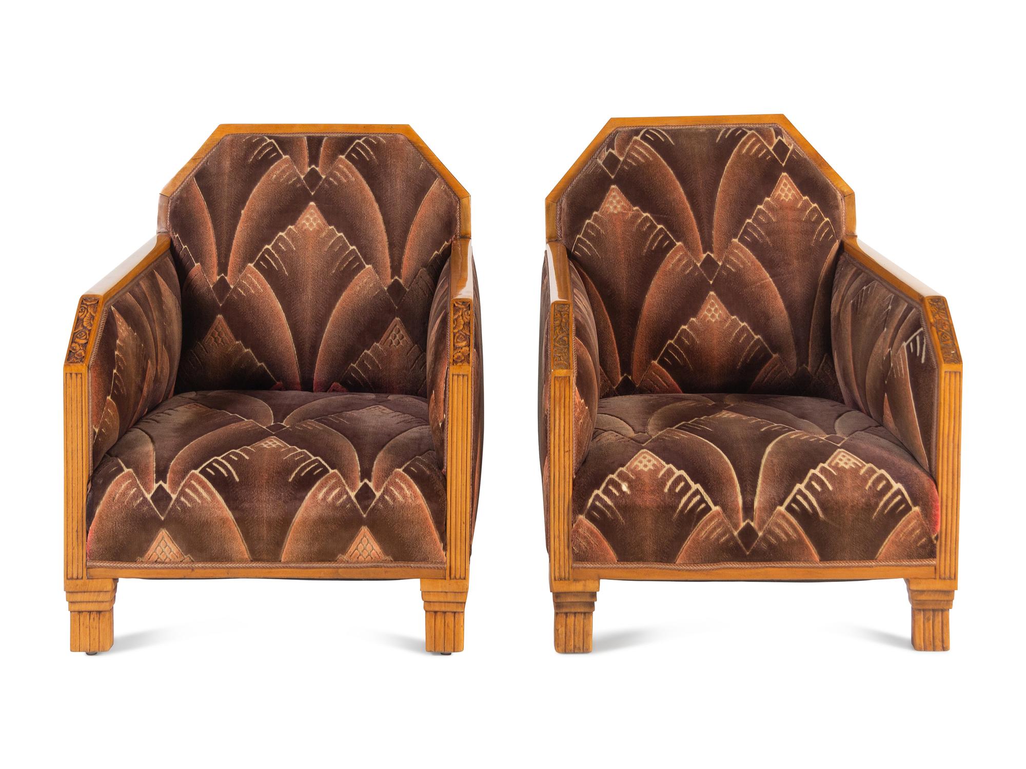 Pair of Armchairs, Circa 1930s