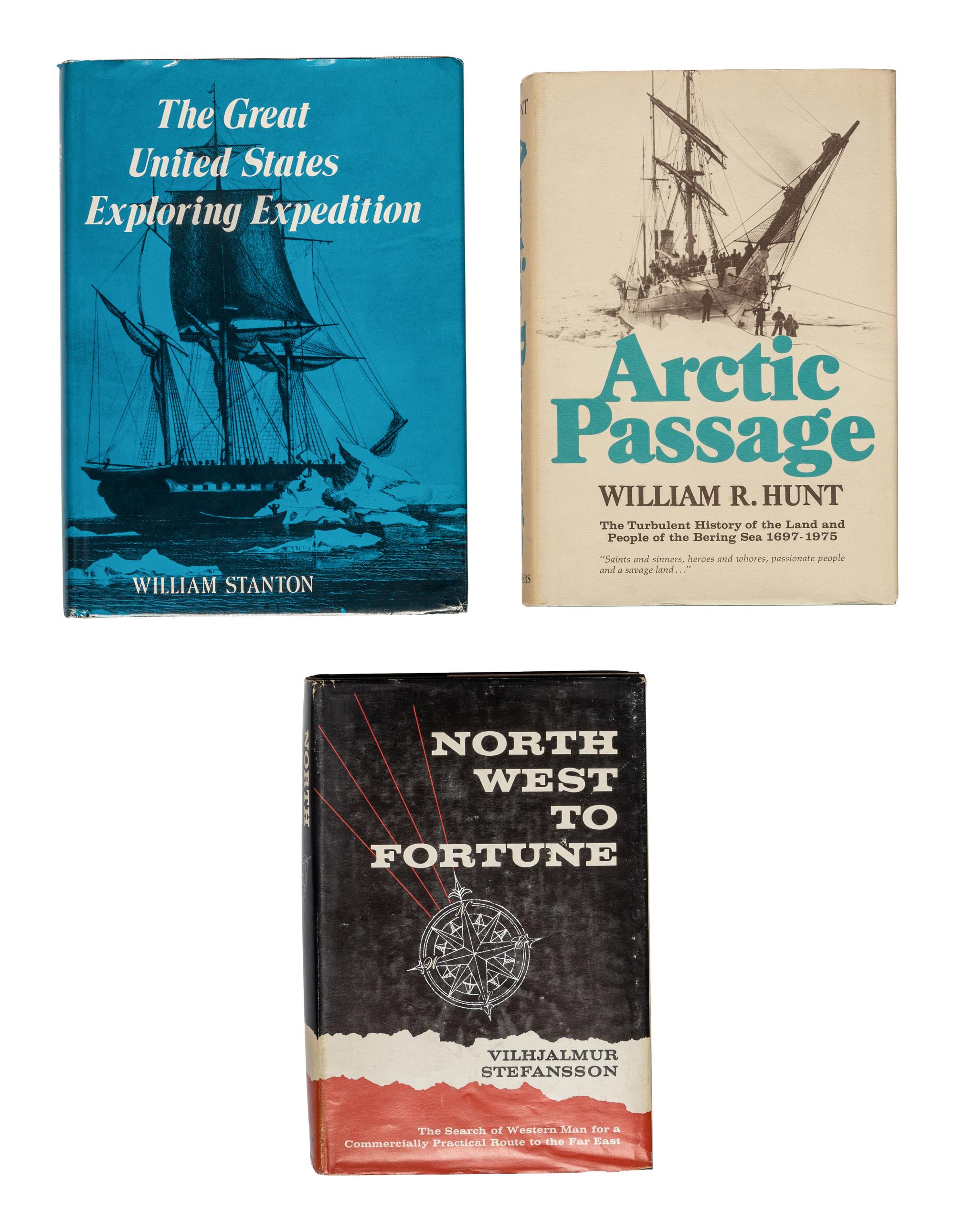 [POLAR EXPLORATION]. A group of 74 modern works, primarily published between 1950 to 1975, including: