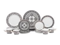 A Group of Versace Marqueterie Porcelain Dinnerware