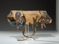 Cree Beaded Hide Pad Saddle