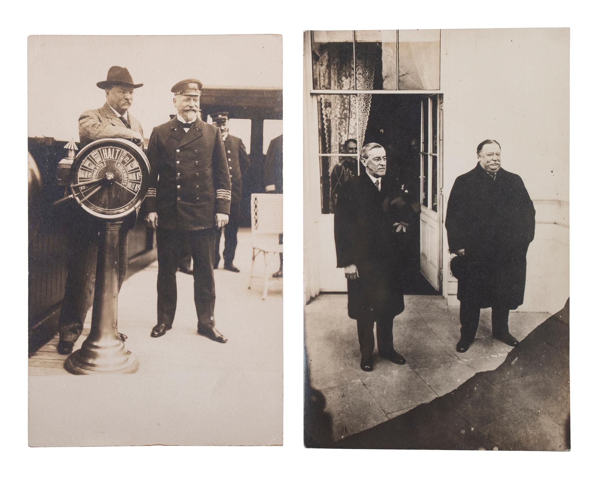 [POLITICS]. 54 postcards & photographs of politicians incl. ROOSEVELT, TAFT & BRYAN.