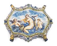An Italian Maiolica Stand