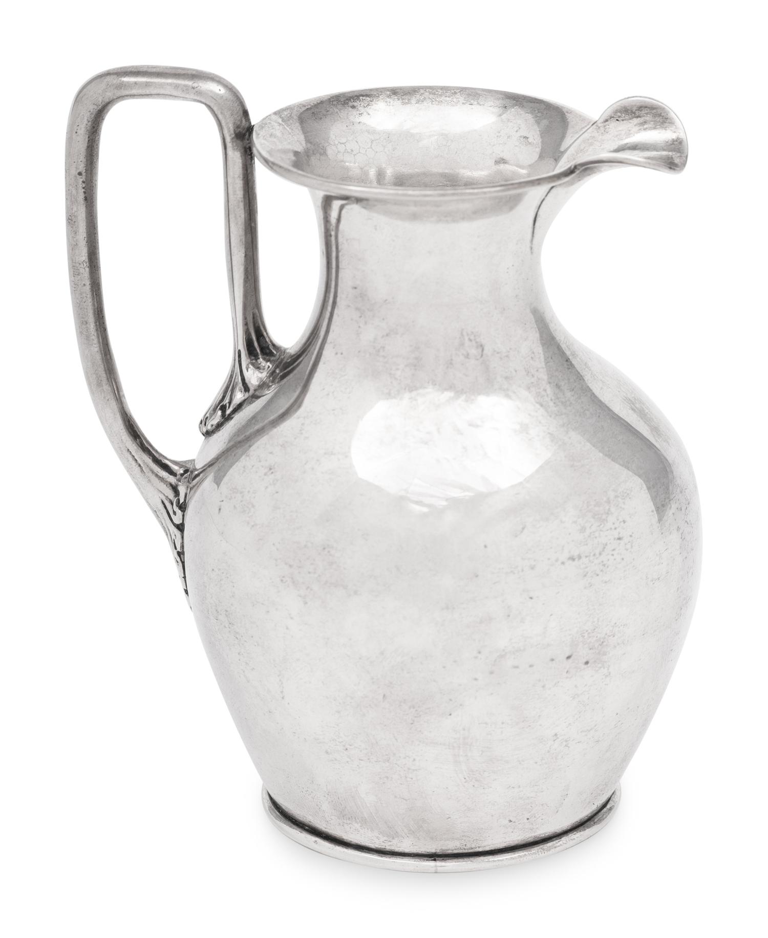 A Victorian Silver Water Pitcher