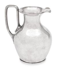 A Victorian Silver Water Pitcher