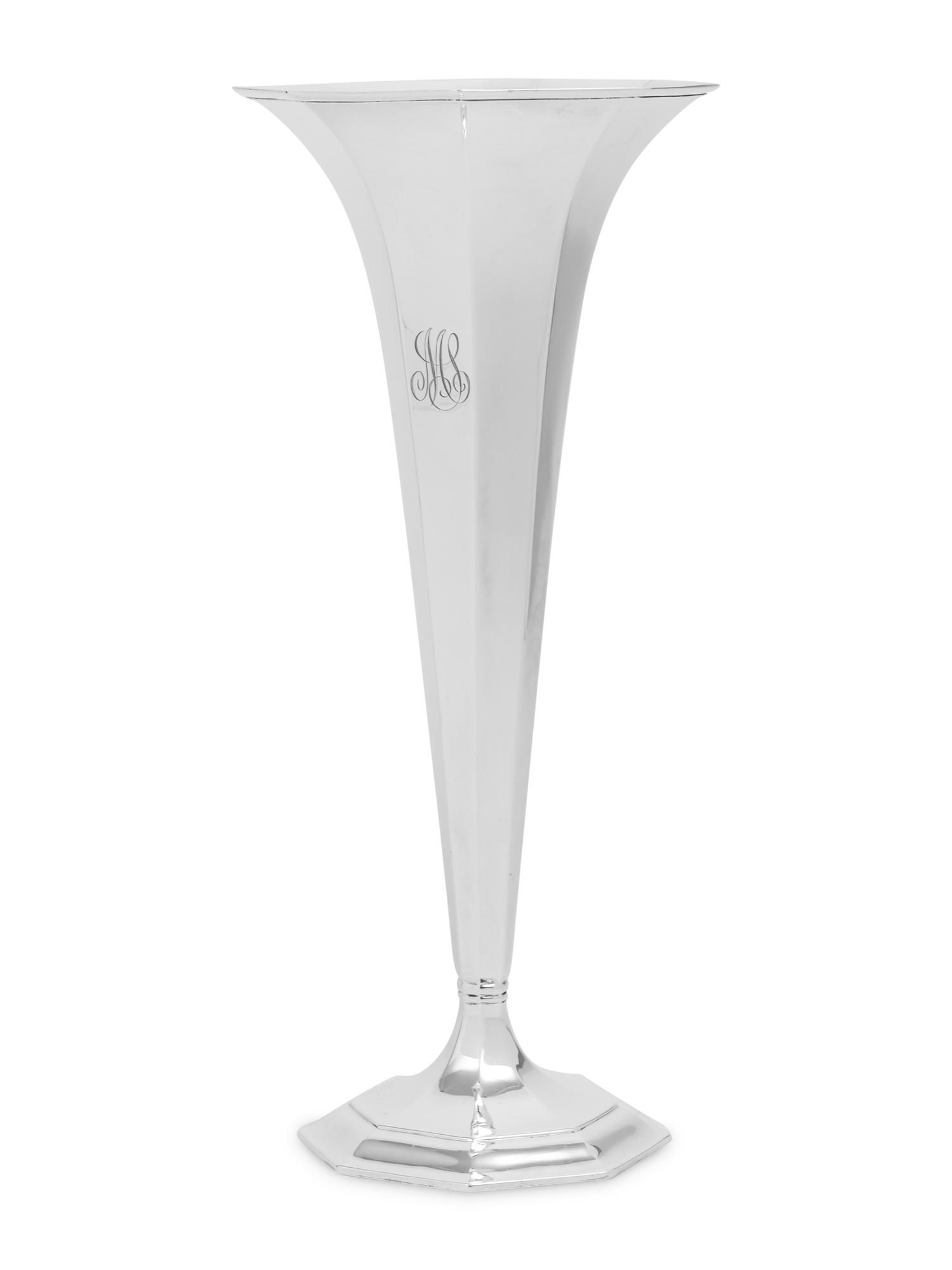 A Tiffany and Co. Silver Vase