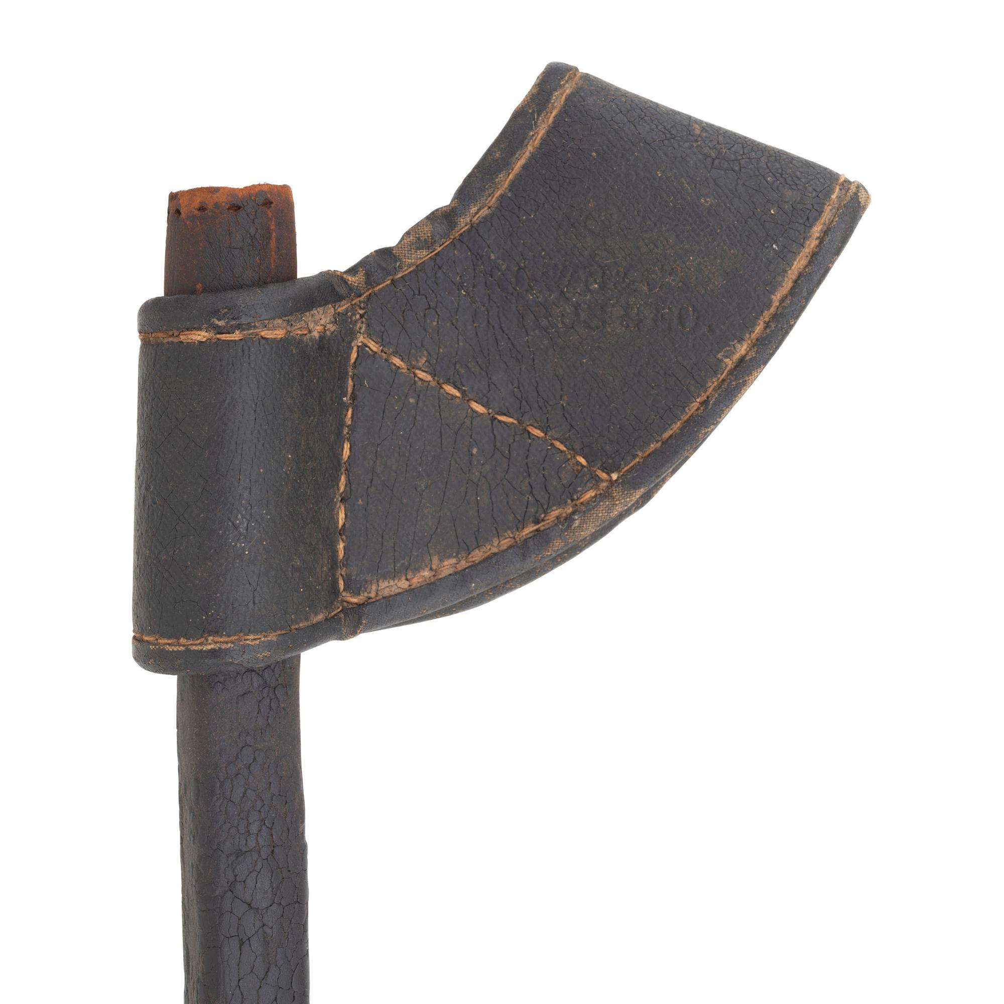 Extremely Rare Confederate Bayonet Scabbard by N Crown & Company of Columbus, GA