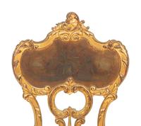 A Louis XV Style Giltwood and Vernis Martin Decorated Side Chair
