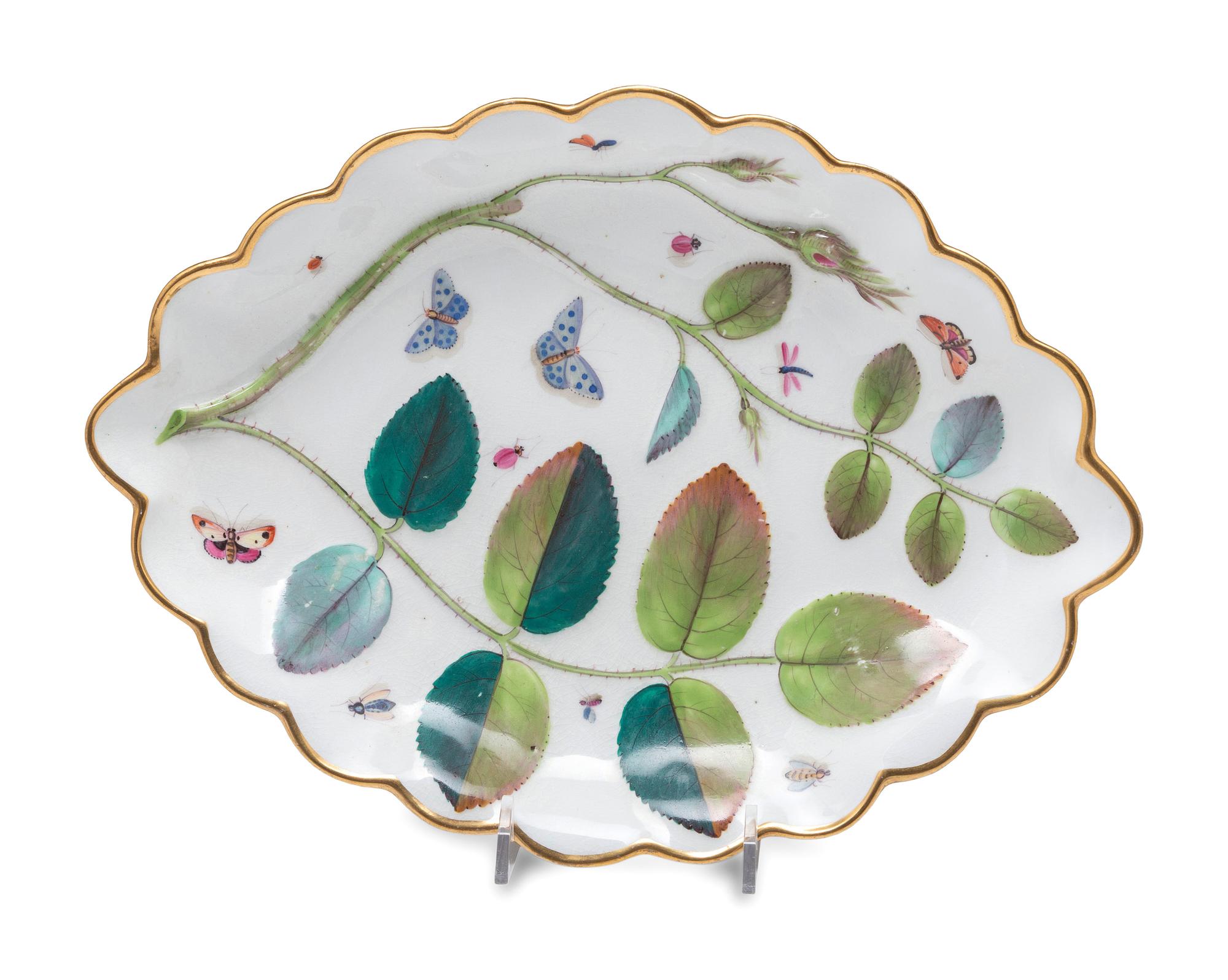 A Herend Rothschild Bird Porcelain Service for Twelve