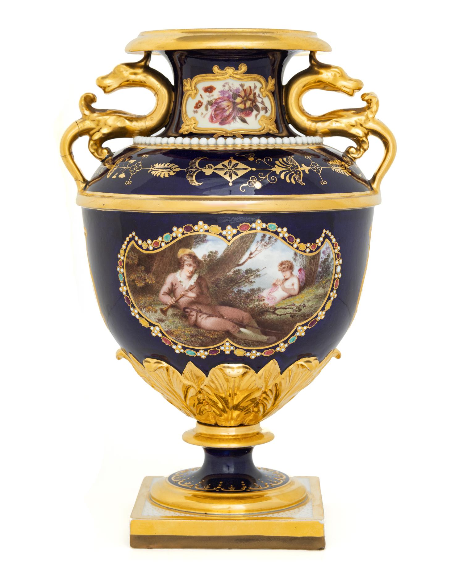 A Flight, Barr and Barr Worcester Porcelain Vase