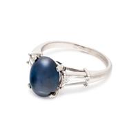 SAPPHIRE AND DIAMOND RING