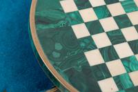 A Malachite Mounted Bronze Game Box