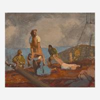 Bo Bartlett (American, b. 1955) Study for 'Sins of Our Fathers'