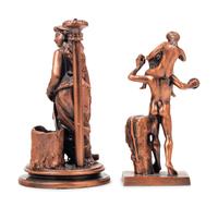Two Continental Bronze Figures