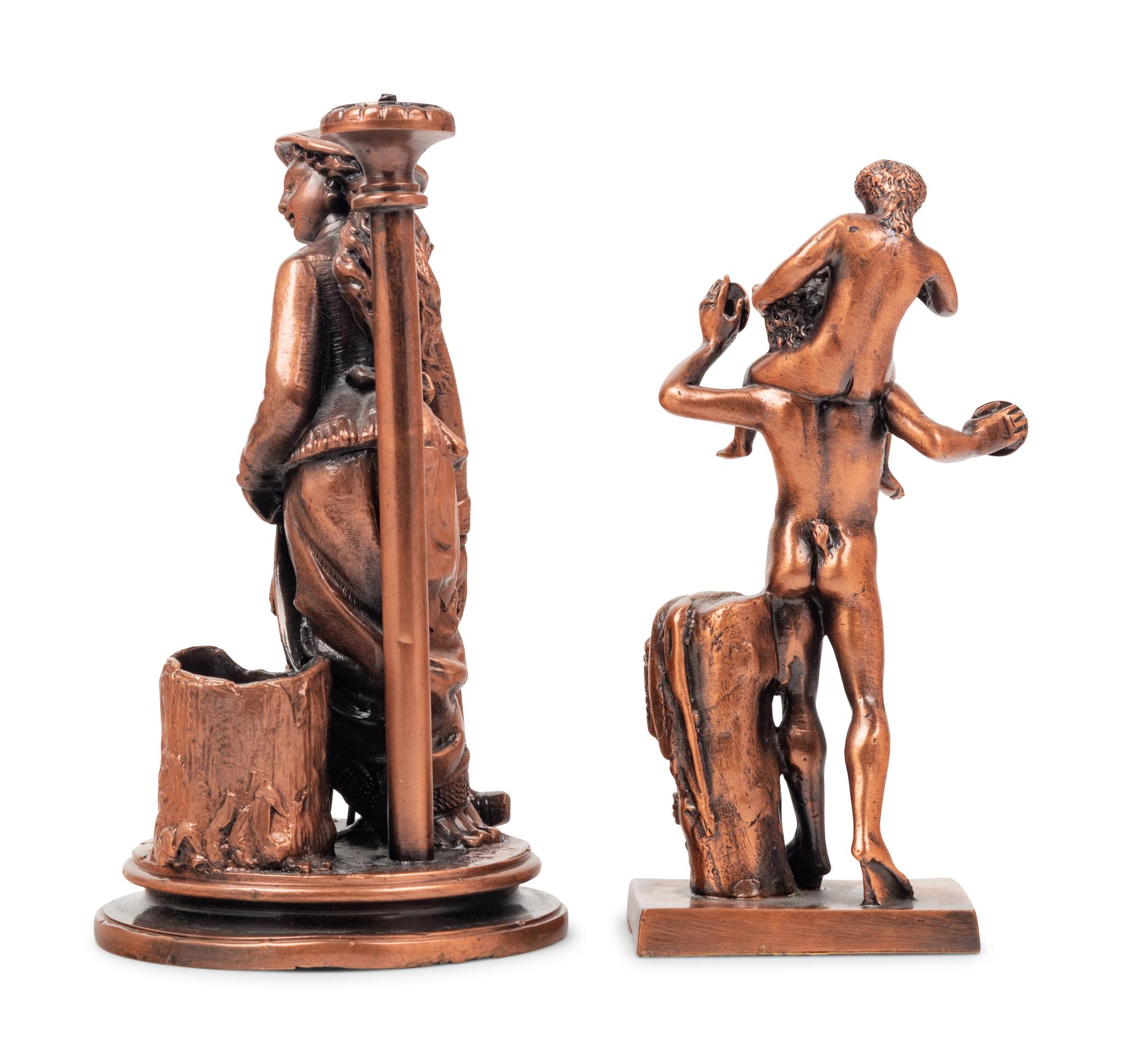 Two Continental Bronze Figures