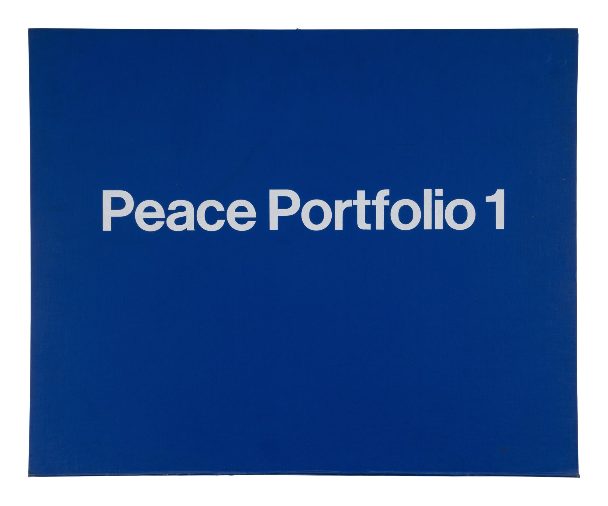 Various Artists (20th century) Peace Portfolio 1 (complete portfolio of 12 with portfolio case and text pages), 1970