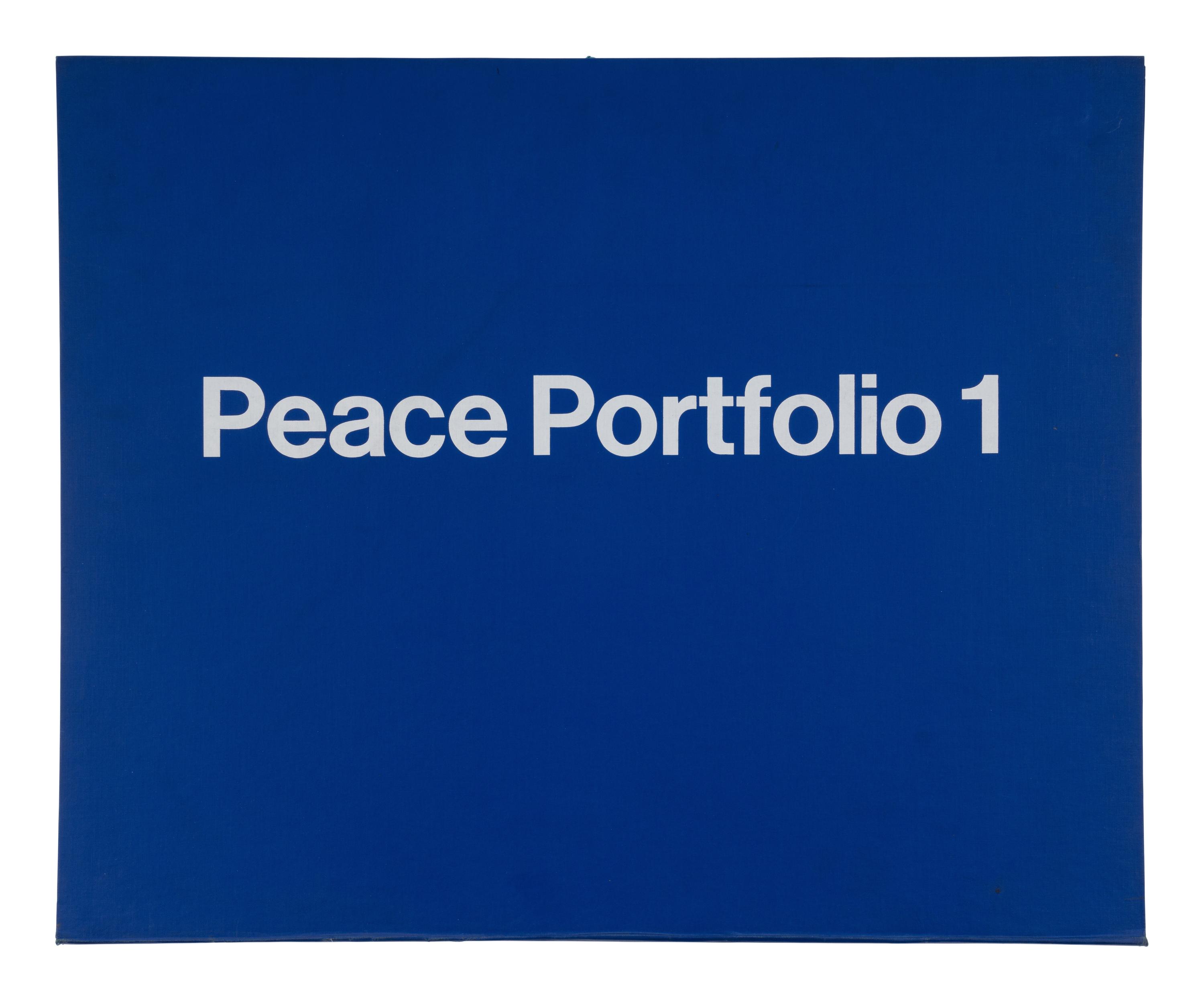 Various Artists (20th century) Peace Portfolio 1 (complete portfolio of 12 with portfolio case and text pages), 1970