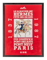 Hermès Poster, 1987