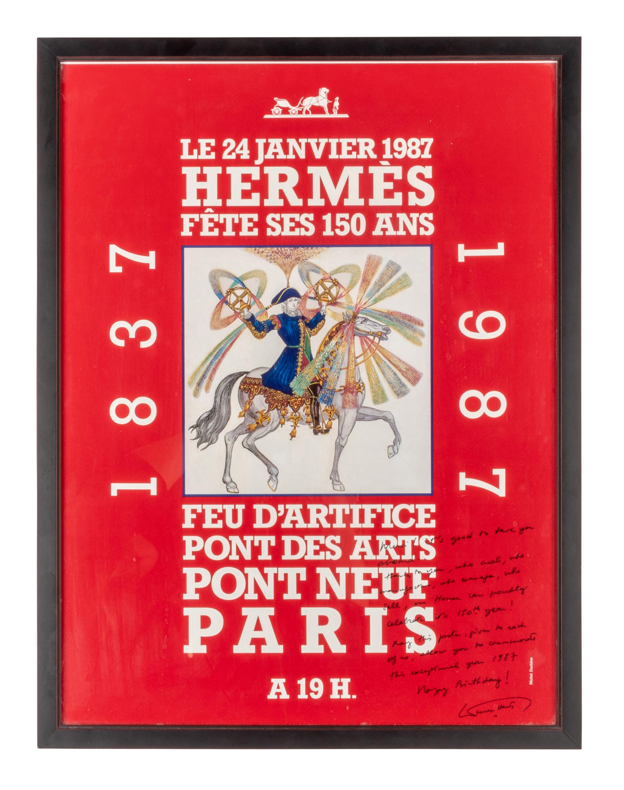 Hermès Poster, 1987