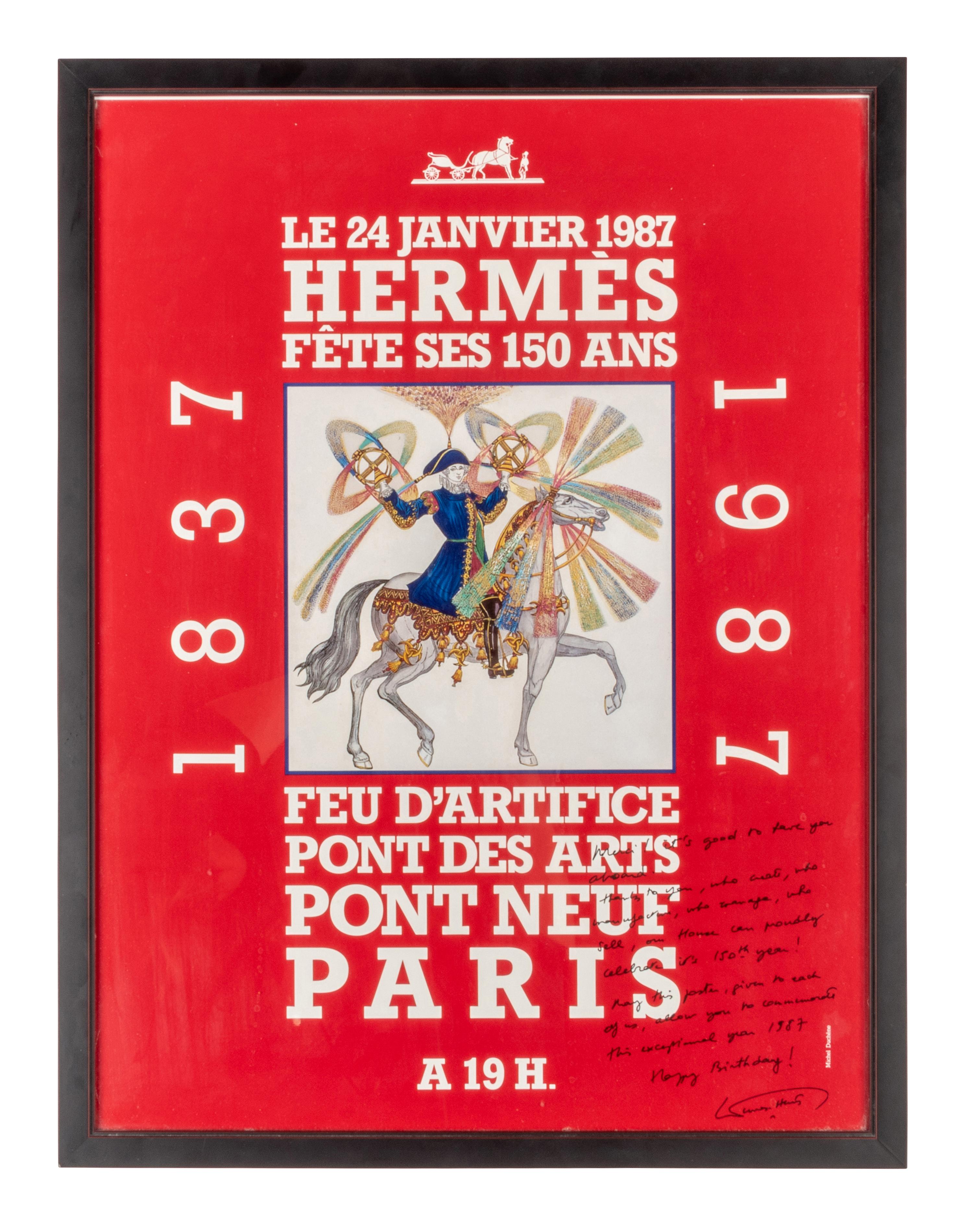 Hermès Poster, 1987