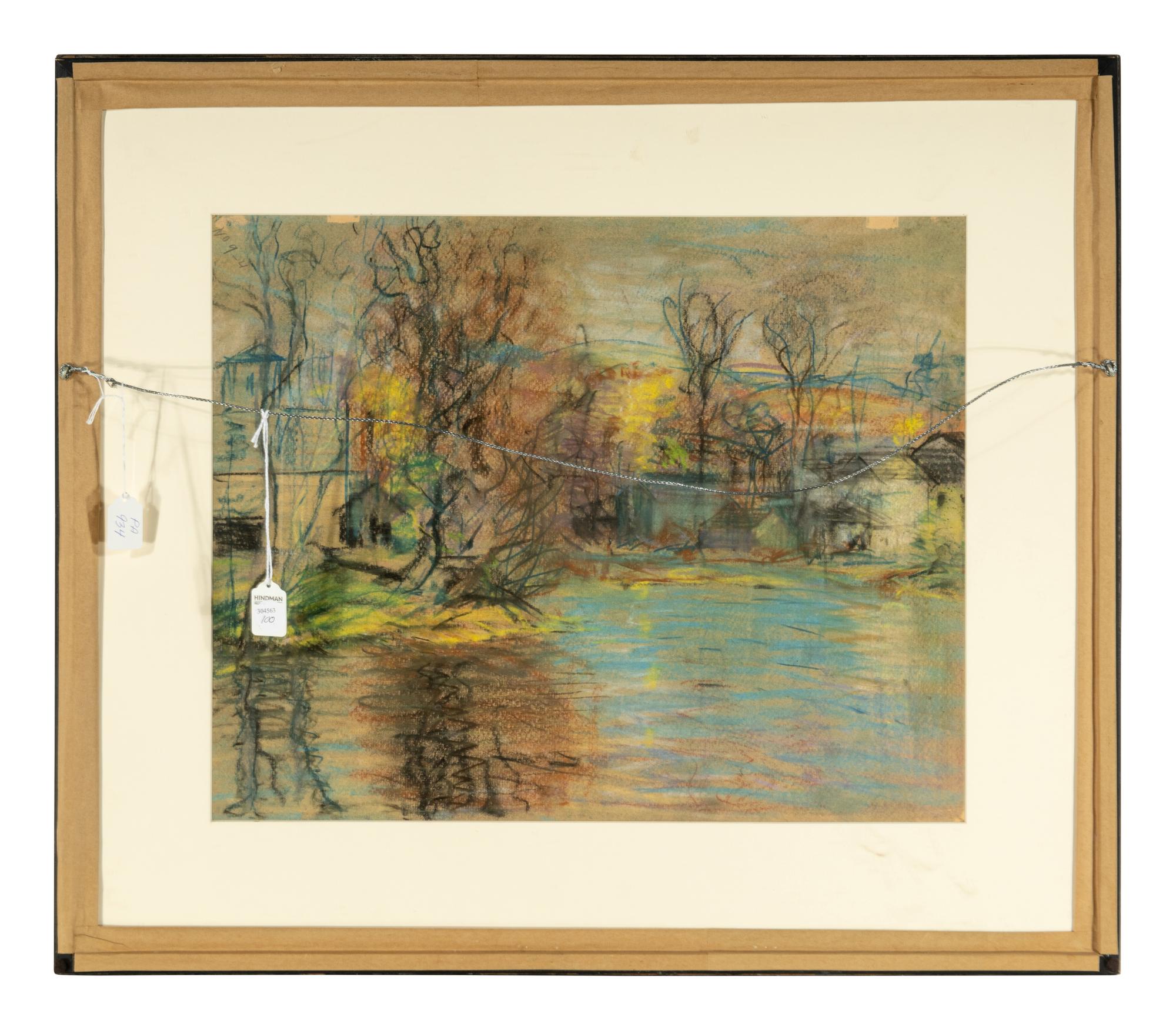 Untitled Landscape (Eastern Mountain Landscape) and Untitled Landscape (Village)
