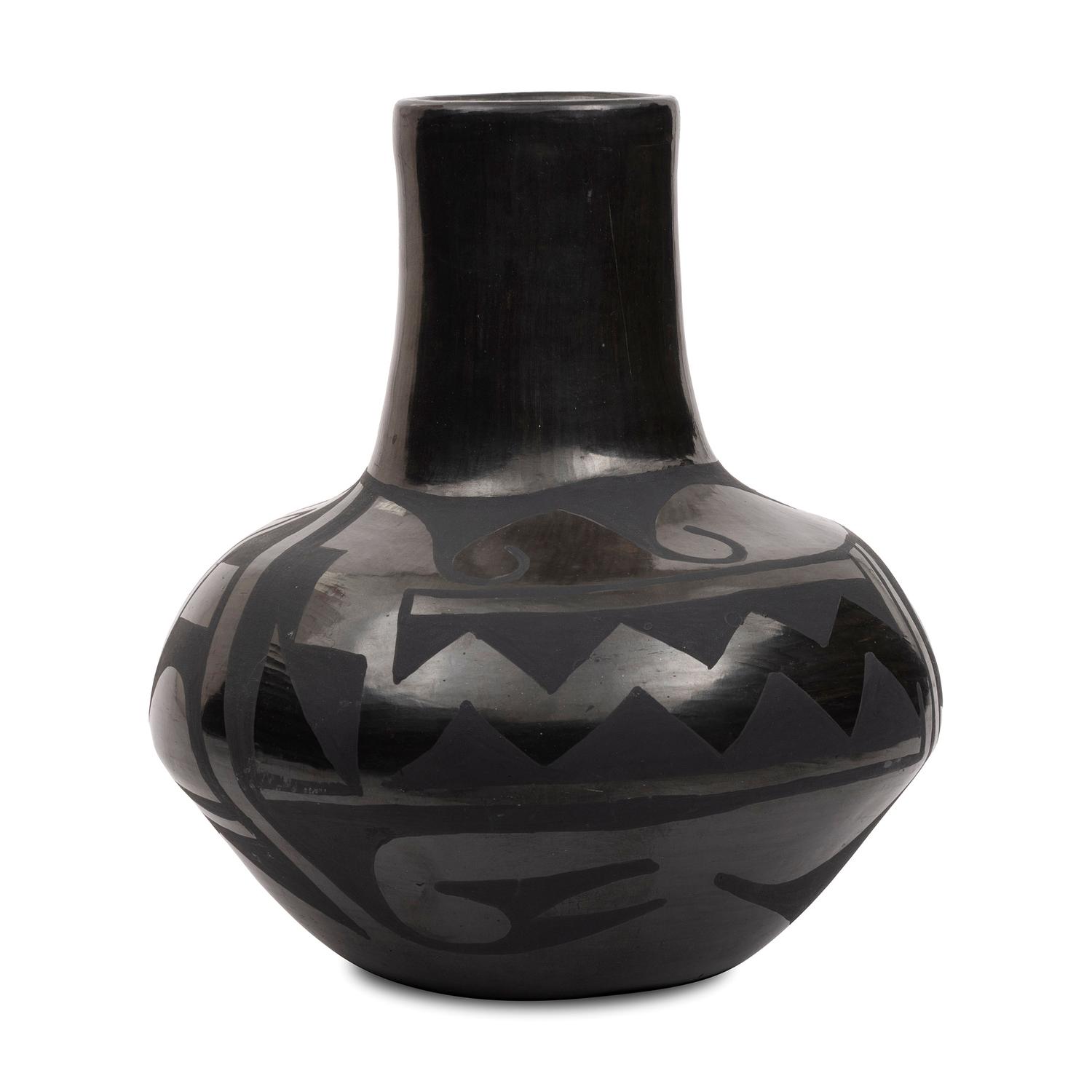 Blackware Pottery Vase