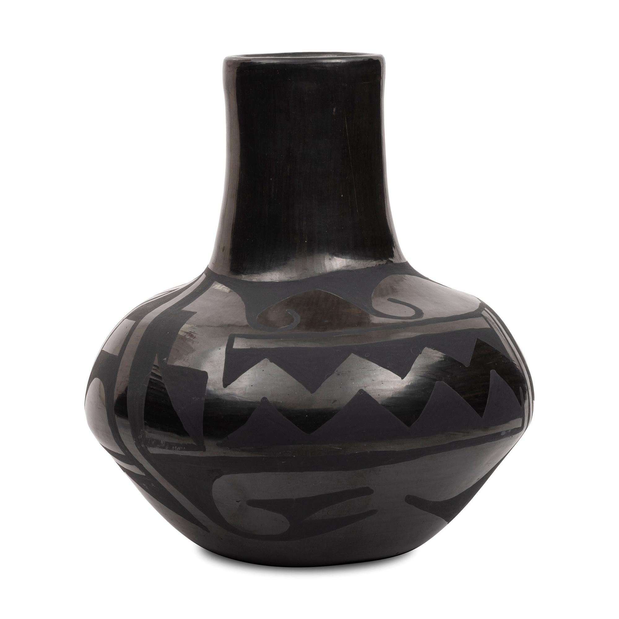 Blackware Pottery Vase